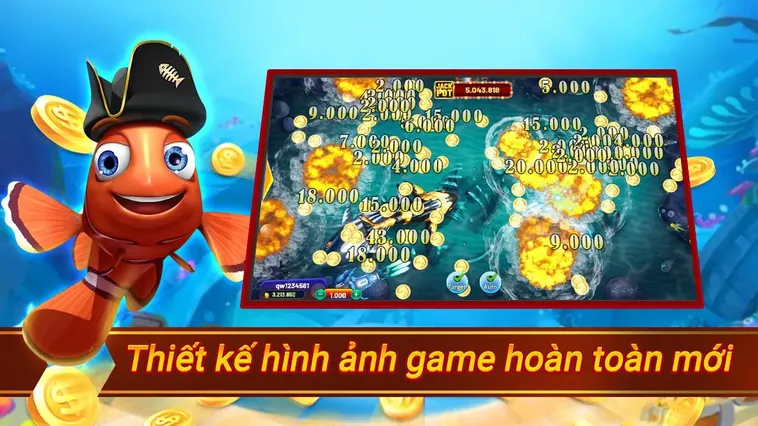 Bắn Cá Vua Hải Tặc Tại HitClub Chinh Phục Đại Dương Nhận Thưởng Cực Lớn